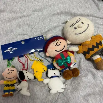 스누피 캐릭터 키링 세트