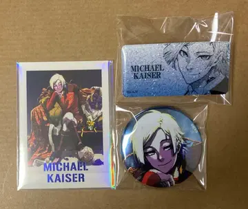 블루 록 전시회 네임 배지 캔뱃지 파샤코레 43번 카이저