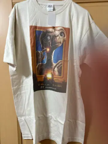 E.T. 프린트 셔츠 XL