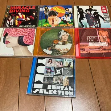 JUDY AND MARY YUKI CD 7장 세트