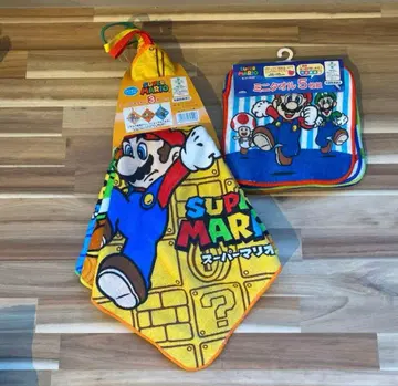 [ 미사용 새상품 ] 루프 타월 미니 타월 세트 마리오