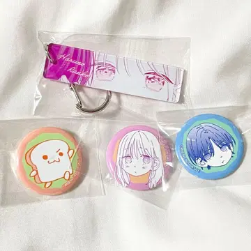 만복 가챠 봄의 폭풍과 몬스터 아크릴 키링 캔뱃지