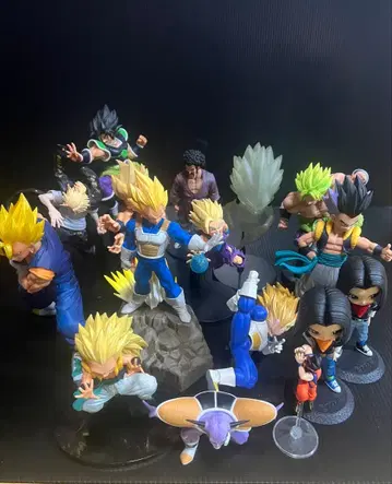 드래곤볼 피규어 세트 14체 + 1체