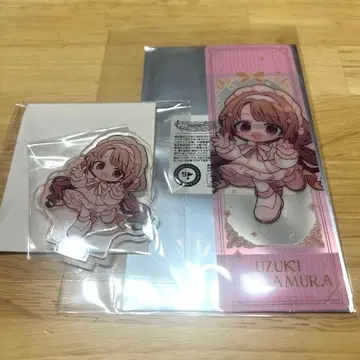 데레스테 시마무라 우즈키 마네키네코 굿즈 2개 세트