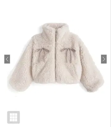 리본 보아 숏 기장 자켓 [on329