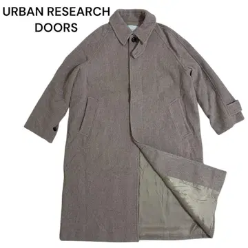 [ 새상품급 ] URBAN RESEARCH DOORS 그레이 롱 코트 S