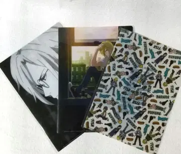 바나나피쉬 클리어 파일 세트 A4 아쉬 3장 세트