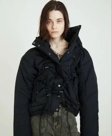 viavanda DRAWSTRINGS PADDING JACKET