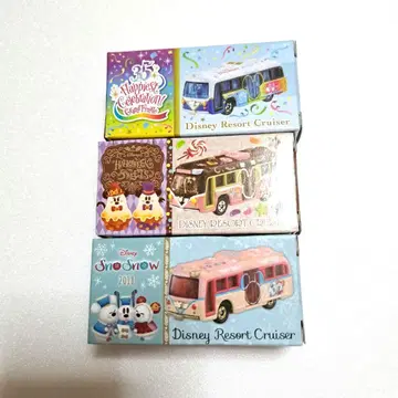 Disney Resort Cruiser 35주년 기념 3개