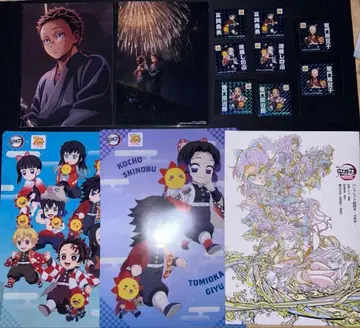 귀멸의 칼날 영화 입장 특전 스티커 등