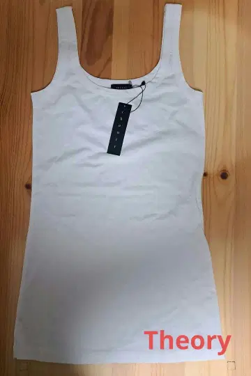 새상품 띠어리 탱크탑 화이트