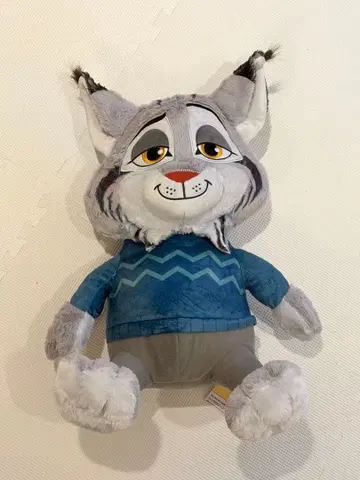 주토피아2 FukuFuku V-BIG 봉제 인형 파우버트 새상품 미사용