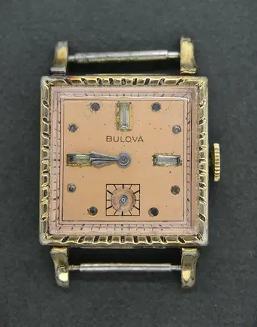 BULOVA 브로바 15석 남성용 손목시계 빈티지입니다!!!