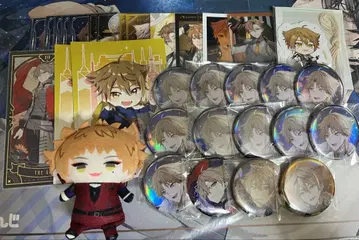 후시미 가쿠 굿즈 모음 니지파펫 캔뱃지 폴라로이드 타로 등