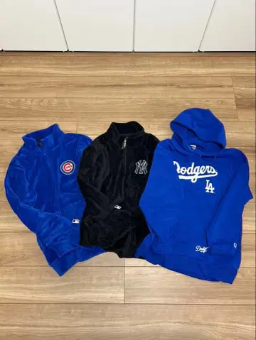 MLB 후드티 플리스 3종 세트 (XL)