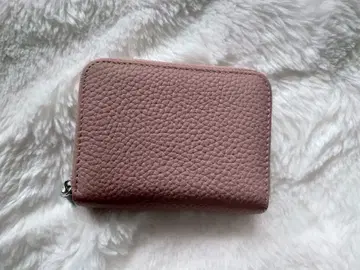 여성용 지갑 컴팩트 딥핑크 지폐를 접지 않는