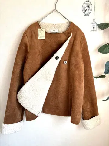 택 포함 새상품 StudioCLIP 무스탕풍 보아 자켓 코트 빠른 배송