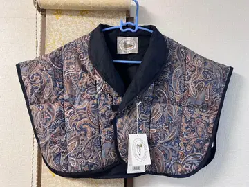 깃털 어깨 덧댐 니시카와 산업 다운 케이프/판초