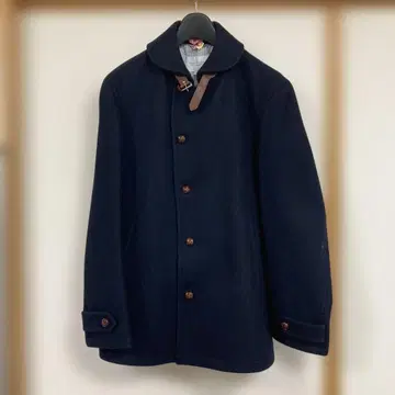 울 코트 URBAN RESEARCH 어반 리서치 네이비