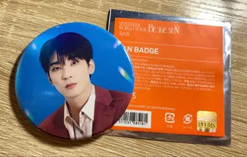SEVENTEEN 세부치 원우 BE THE SUN 캔뱃지