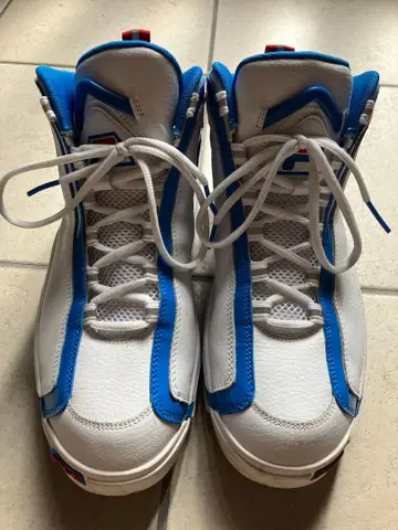 FILA 스니커즈 화이트/블루 28.0