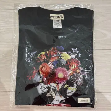 2새상품 Superfly 10주년 굿즈 T셔츠 M사이즈 블랙