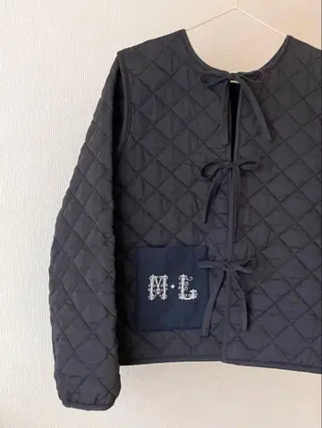 샹브르 드 샤름 노카라 퀼팅 프론트 리본 뷔르데사봉