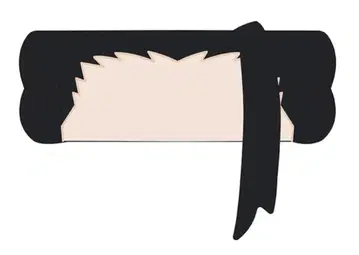 애니메이션 주술회전전 앞머리 헤어밴드