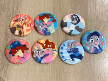 주토피아2 블라인드 푹신푹신 캔뱃지 7종만 [12종류 중]