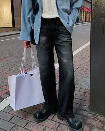 ASCLO Jay Cat Brush Black Jeans (1442)