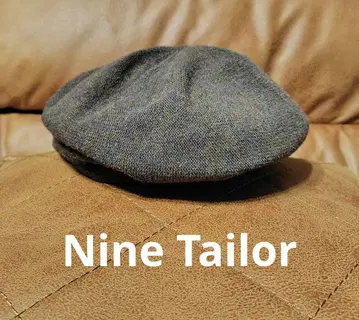 [ 새상품급 ] Nine Tailor 울 베레모 사이즈 조절 가능
