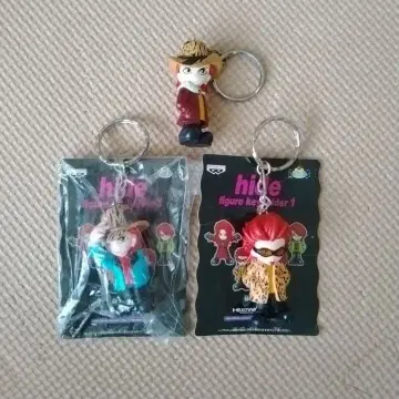 hide 피규어 키링 2개 세트 1개 증정 X JAPAN