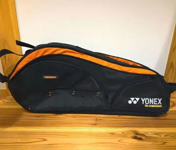 YONEX 라켓 백 블랙 오렌지 백팩 2way