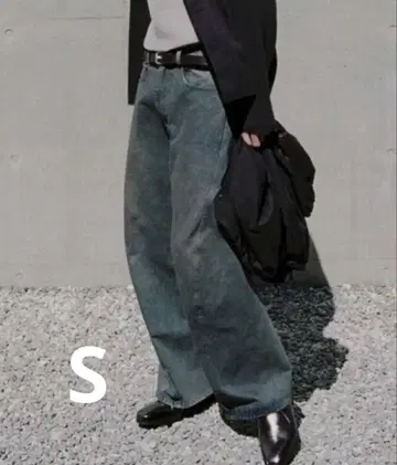 WYM MUSINSA Twisted Curved Wide Denim