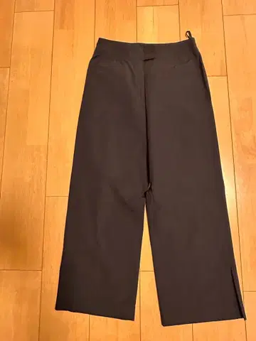 LAUREL JEANS 블랙 와이드 팬츠 S-34