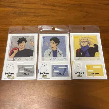 하이큐!! 아크릴 스탠드 쿠로오 테츠로 아카아시 케이지 츠키시마 케이