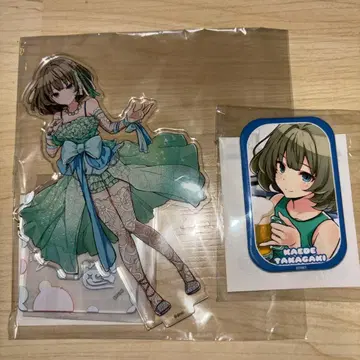 타카가키 카에데 아크릴 스탠드 캔뱃지