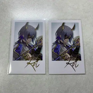 니지산지 Dytica 데뷔 폴라로이드 코야나기 로우