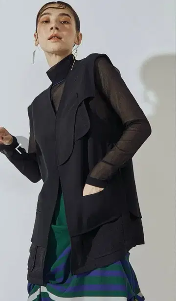 UN3D. 블랙 베스트 F 사이즈