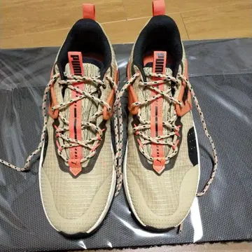 Puma 러닝화 베이지/오렌지