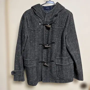 NEWYORKER 헤링본 더플 코트 그레이