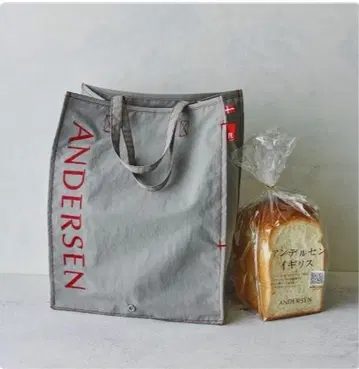 새상품 ANDERSEN 루트토트 에코백 그레이