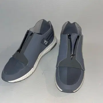 Y-3 지퍼 스니커즈 그레이