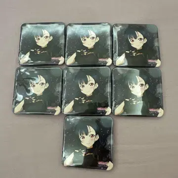 러브 라이브 선샤인 츠시마 요시코 스퀘어 배지 타워 레코드 7종