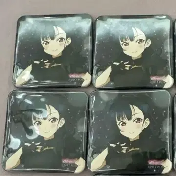 러브 라이브 선샤인 츠시마 요시코 스퀘어 배지 타워 레코드 4점