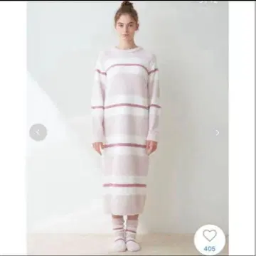 [ 새상품급 ] 젤라또피케 젤라피케 파우더 보더 원피스 FREE 사이즈