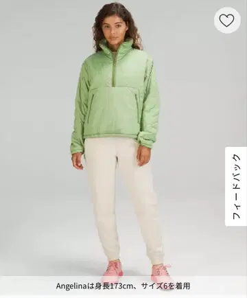 [ lululemon ] 인슐레이티드 퀼트 풀오버 자켓 새상품급