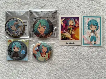 앙스타 파샤코레 캔뱃지 장미 캔뱃지 스티커 시노 하지메