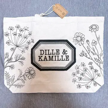 DILLE & KAMILLE 꽃무늬 토트백