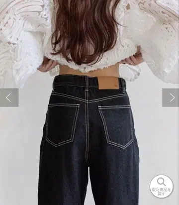 Thevon 스트레이트 데님 Yuna 데님 S 사이즈